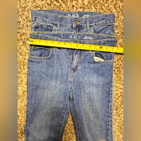 The Children's Place  Boys Basic Bootcut Size 12 Jeans 3-Pairs - 7Husky-20Husky - Picture 3 of 4